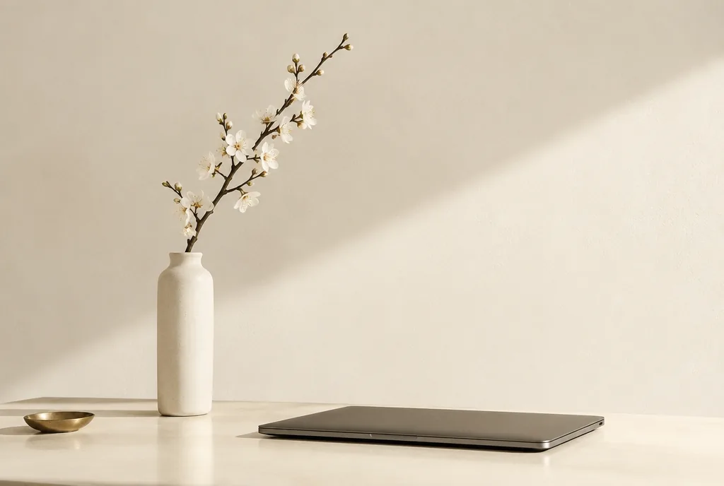 余白を活かした、日本らしい上品なWebデザイン